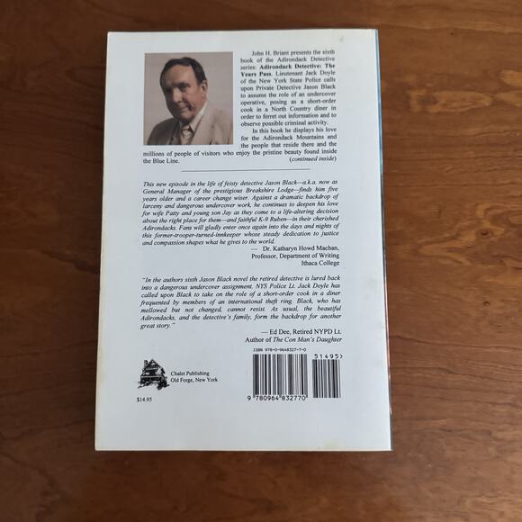 John Briant The Adirondack Detective Series Lot of 3 Trade Paperback One Signed - Picture 9 of 16